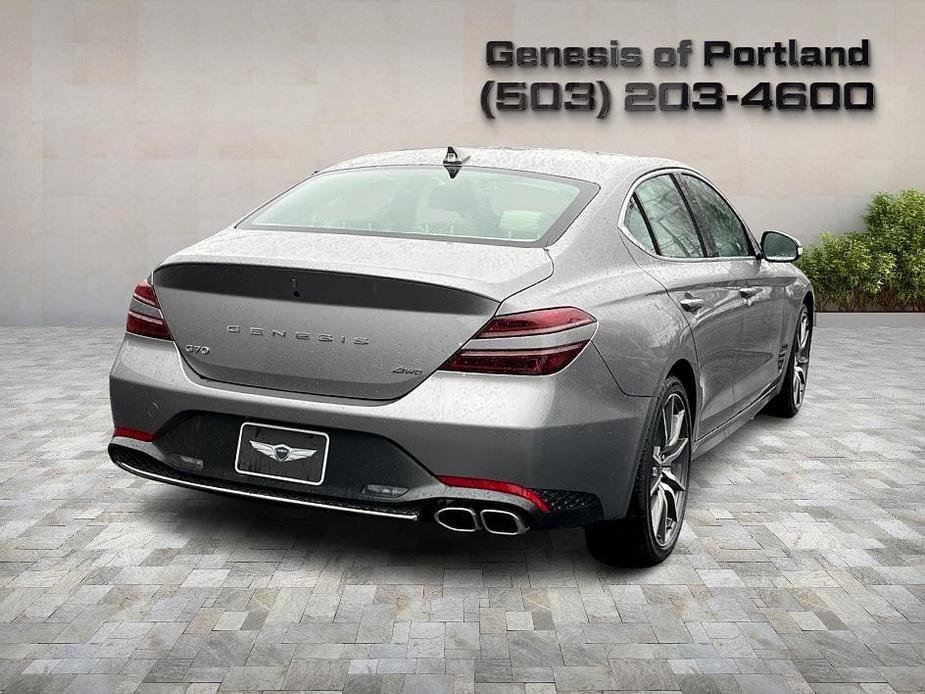 new 2023 Genesis G70 car, priced at $38,575