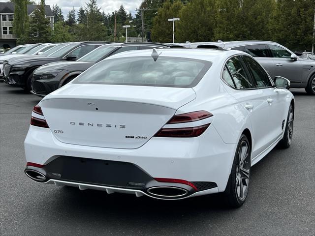 new 2025 Genesis G70 car, priced at $58,545