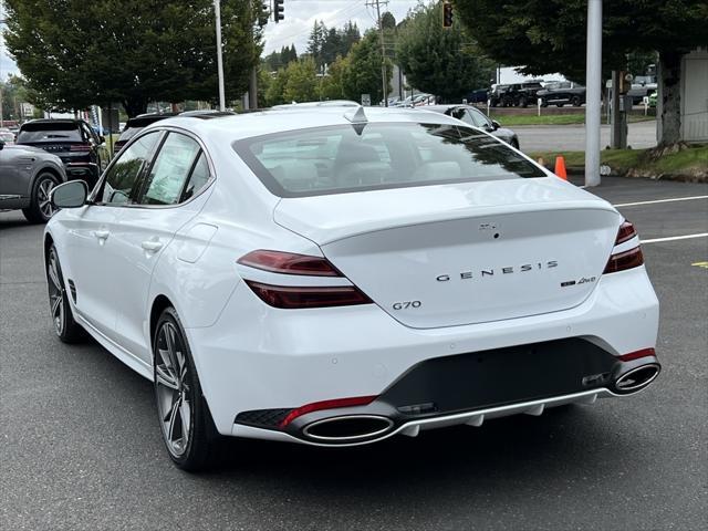 new 2025 Genesis G70 car, priced at $58,545