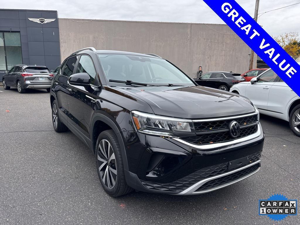 used 2024 Volkswagen Taos car, priced at $18,788