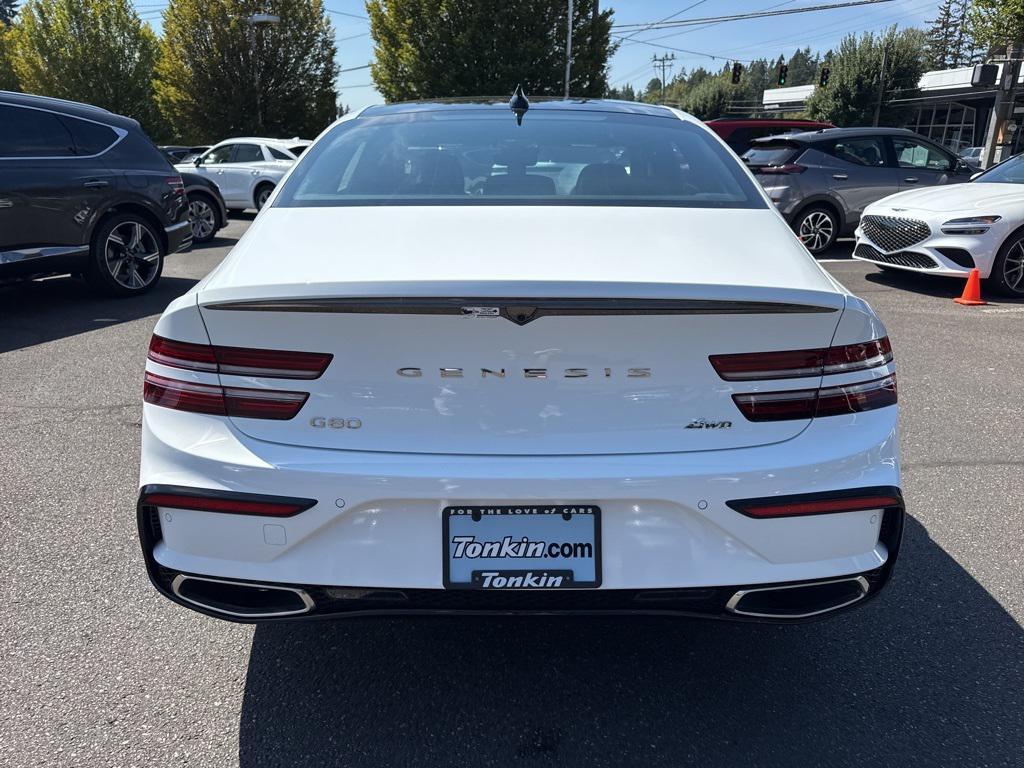 new 2025 Genesis G80 car, priced at $70,365