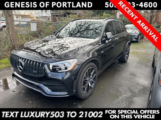 used 2020 Mercedes-Benz AMG GLC 43 car, priced at $36,995