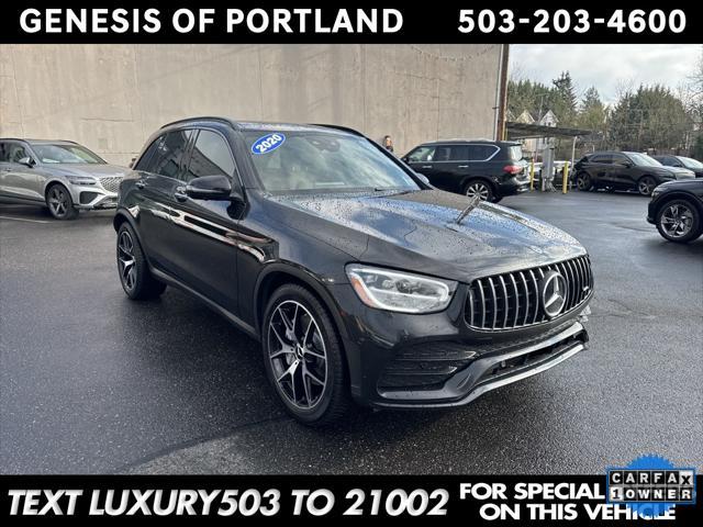 used 2020 Mercedes-Benz AMG GLC 43 car, priced at $31,944