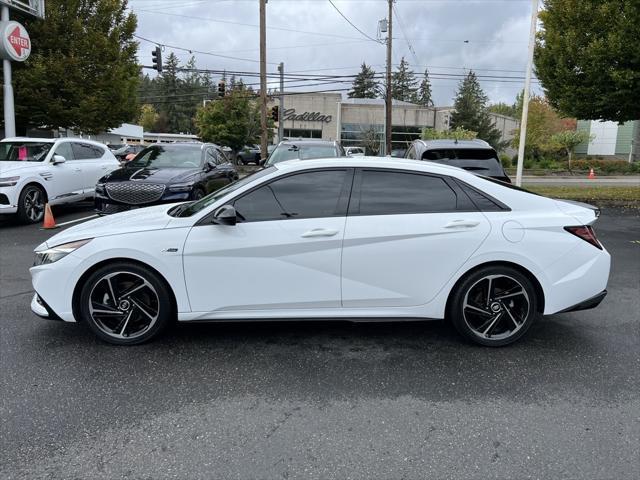 used 2021 Hyundai Elantra car, priced at $18,933