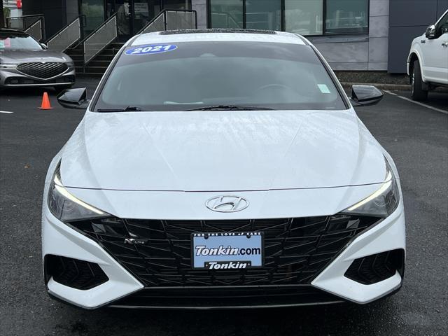 used 2021 Hyundai Elantra car, priced at $18,933