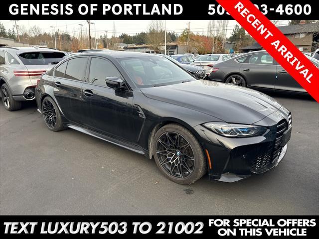 used 2024 BMW M3 car, priced at $91,995