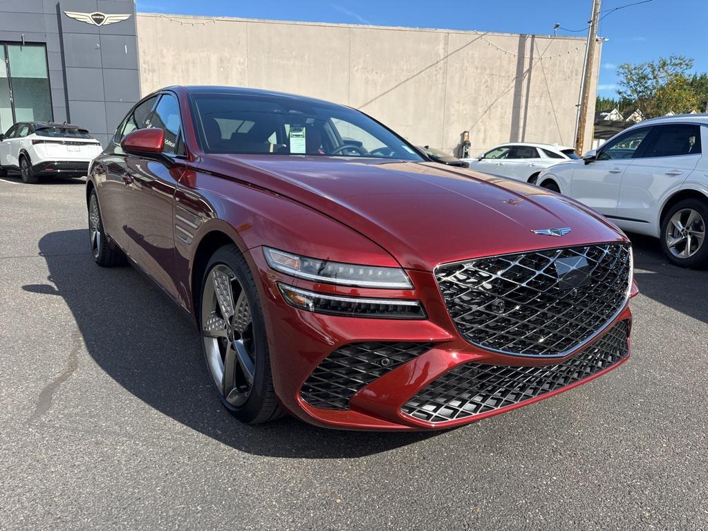 new 2026 Genesis G80 car, priced at $80,825