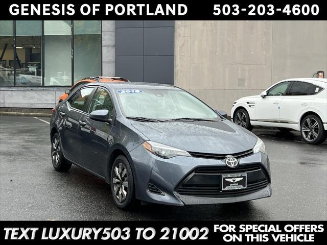 used 2018 Toyota Corolla car, priced at $15,944