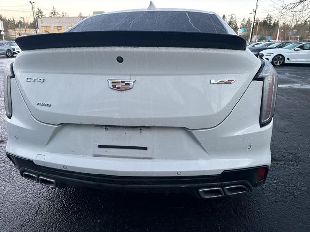 used 2023 Cadillac CT4-V car, priced at $46,995