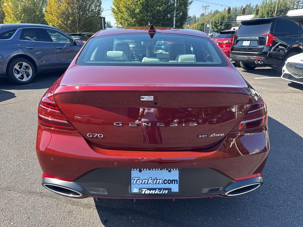 new 2026 Genesis G70 car, priced at $58,105