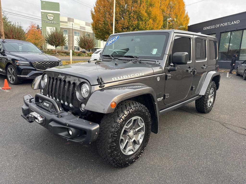 used 2017 Jeep Wrangler Unlimited car, priced at $24,888