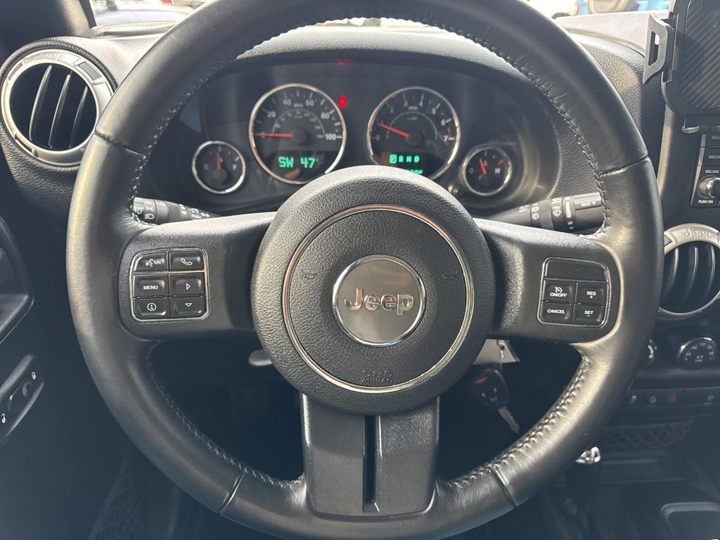 used 2017 Jeep Wrangler Unlimited car, priced at $24,888