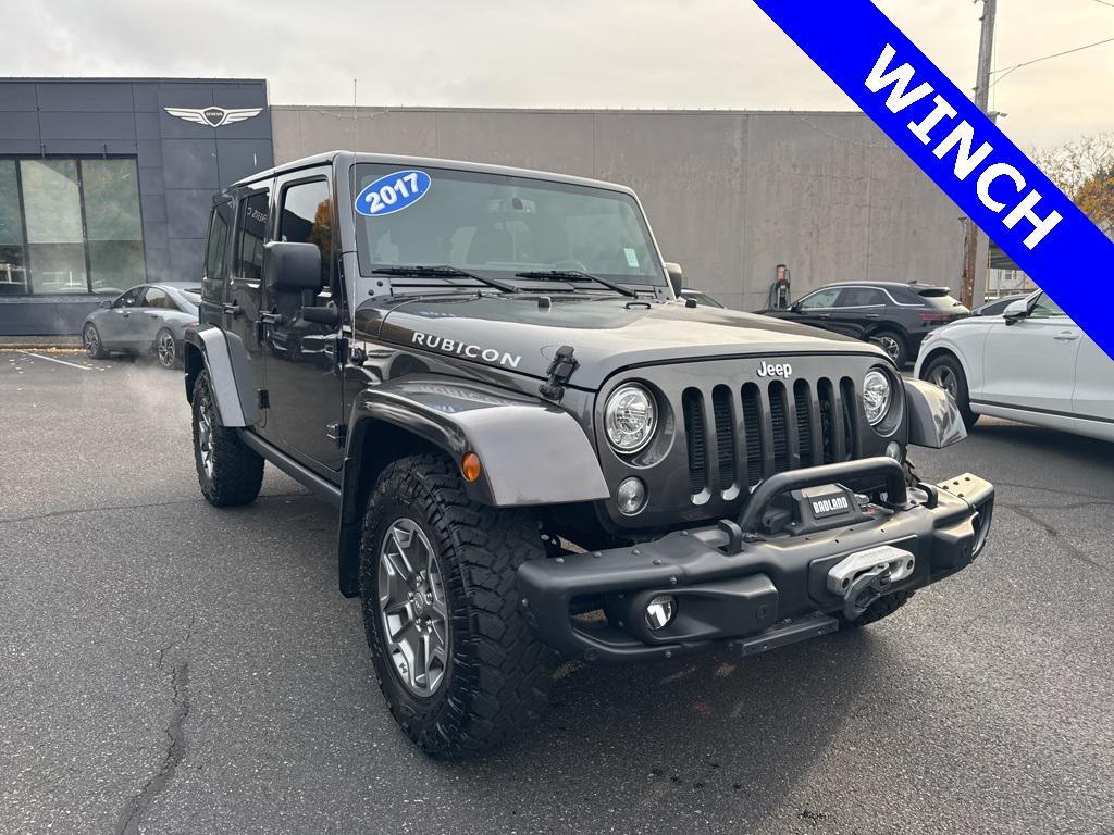 used 2017 Jeep Wrangler Unlimited car, priced at $24,888