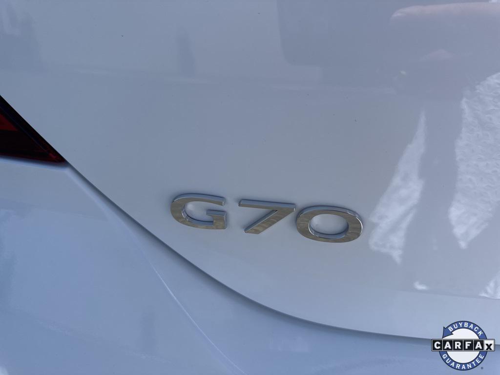 used 2025 Genesis G70 car, priced at $48,495