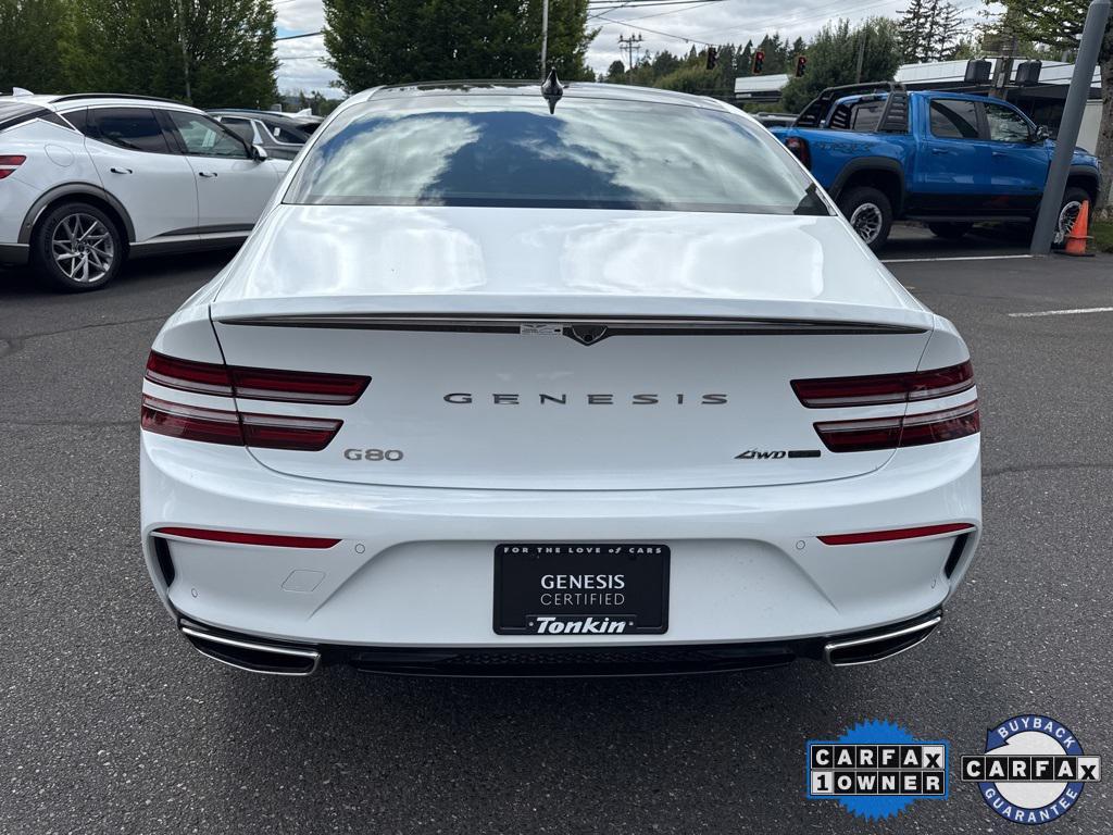 used 2024 Genesis G80 car, priced at $75,185
