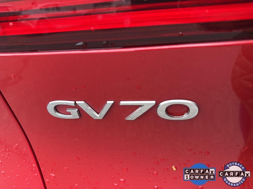 used 2024 Genesis GV70 car, priced at $47,777