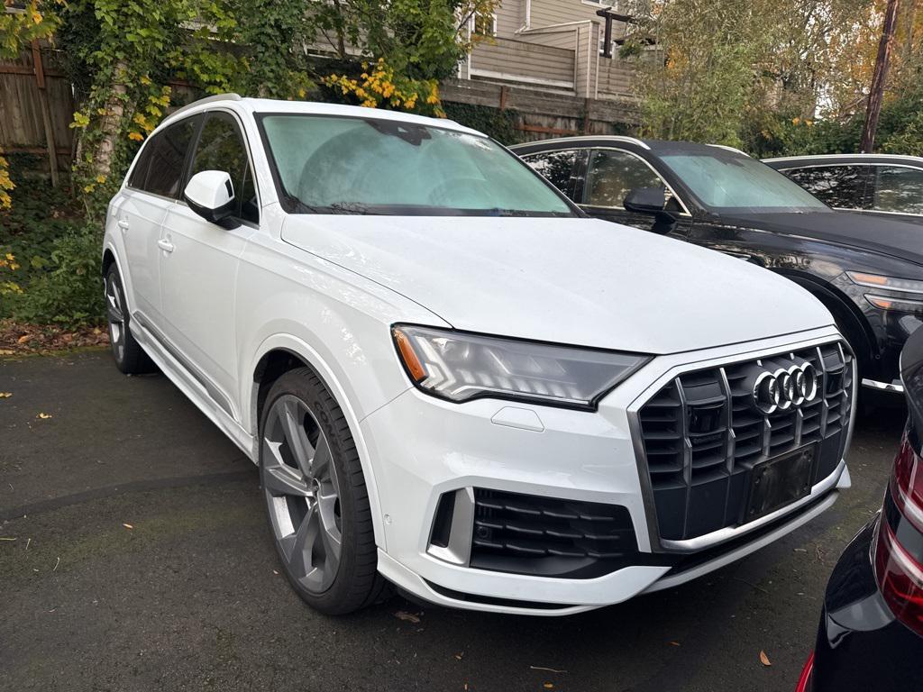 used 2021 Audi Q7 car, priced at $39,995