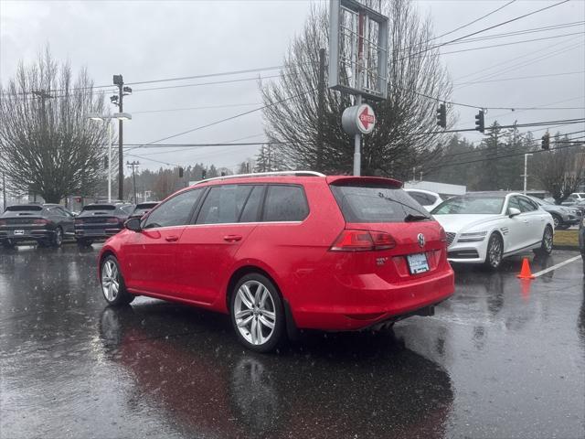 used 2017 Volkswagen Golf SportWagen car, priced at $15,844