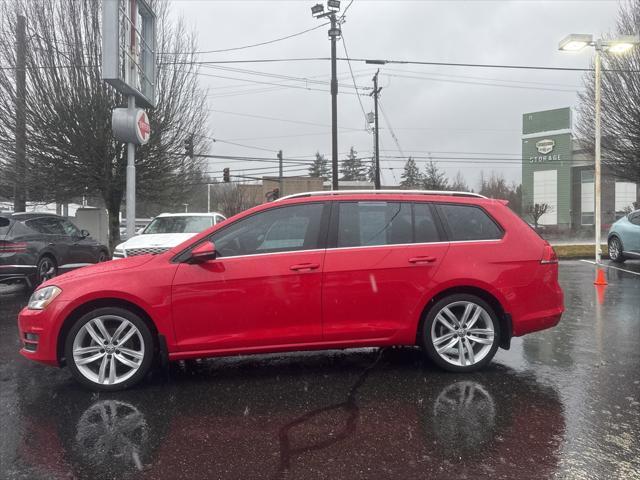 used 2017 Volkswagen Golf SportWagen car, priced at $15,844