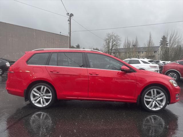 used 2017 Volkswagen Golf SportWagen car, priced at $15,844