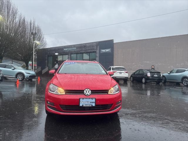 used 2017 Volkswagen Golf SportWagen car, priced at $15,844