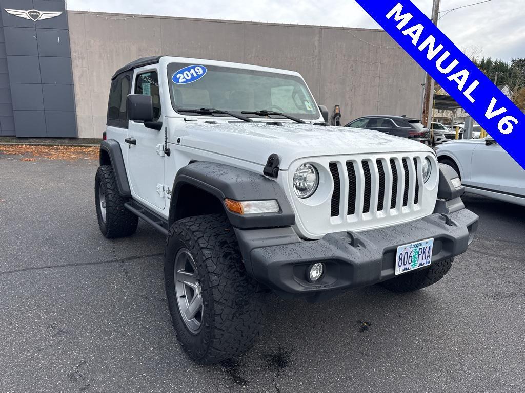used 2019 Jeep Wrangler car, priced at $20,988