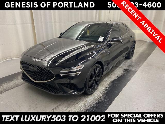 used 2022 Genesis G70 car, priced at $36,995