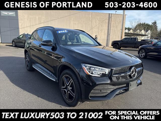 used 2022 Mercedes-Benz GLC 300 car, priced at $28,977