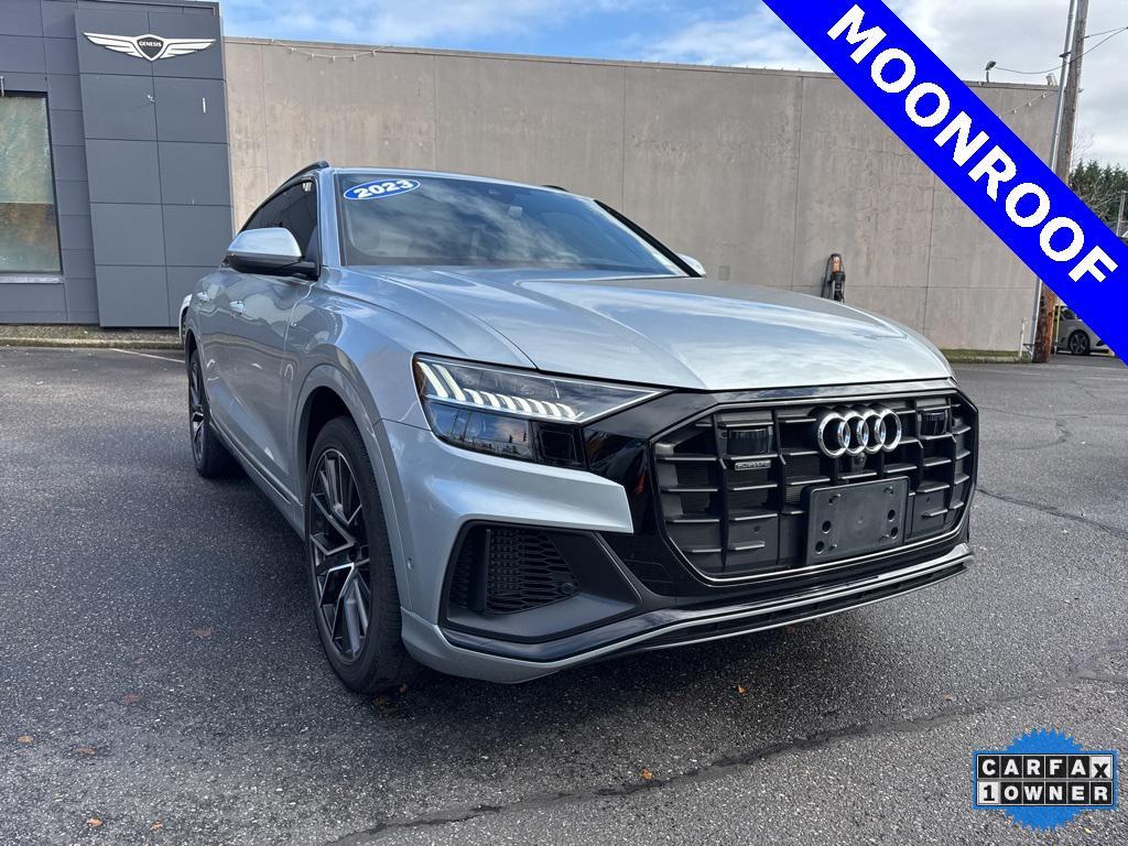 used 2023 Audi Q8 car, priced at $55,695