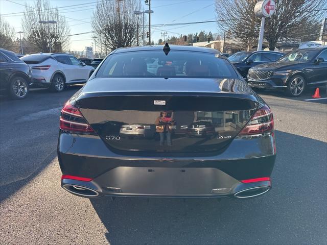 new 2025 Genesis G70 car, priced at $50,545