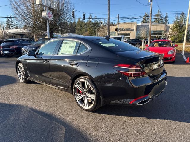 new 2025 Genesis G70 car, priced at $50,545