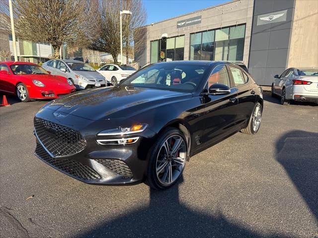 new 2025 Genesis G70 car, priced at $50,545