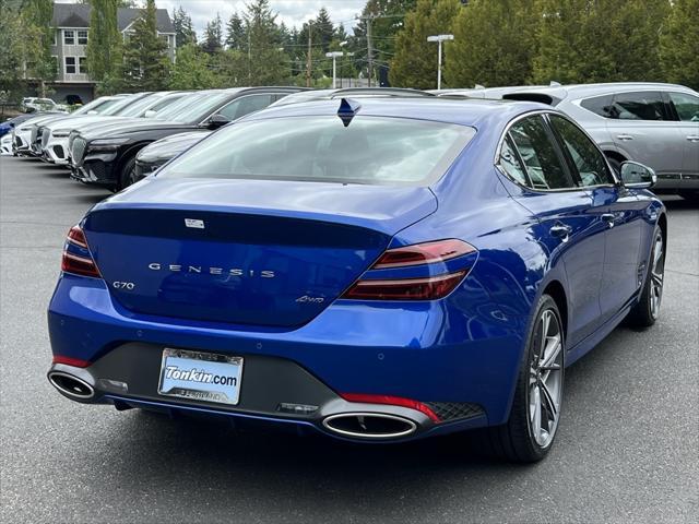 new 2025 Genesis G70 car, priced at $50,405