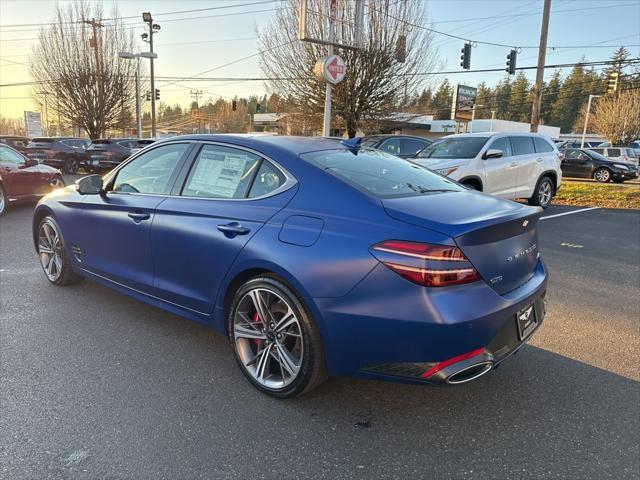 new 2025 Genesis G70 car, priced at $59,905