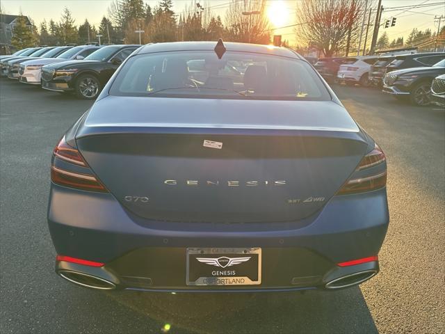 new 2025 Genesis G70 car, priced at $59,905