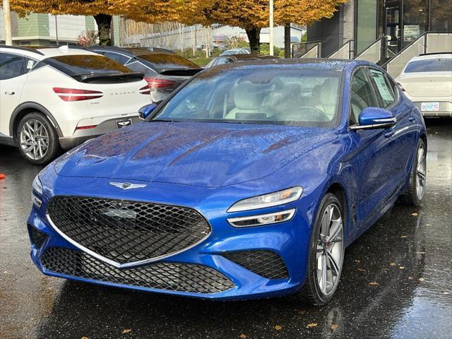 new 2025 Genesis G70 car, priced at $59,055