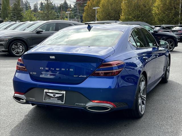 new 2025 Genesis G70 car, priced at $59,195