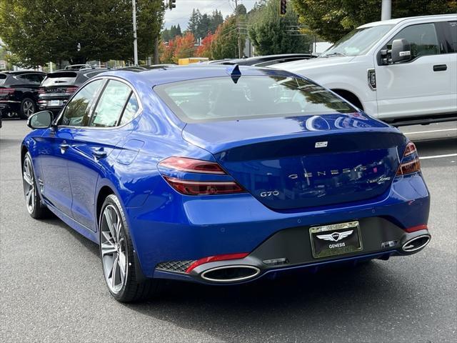 new 2025 Genesis G70 car, priced at $59,195