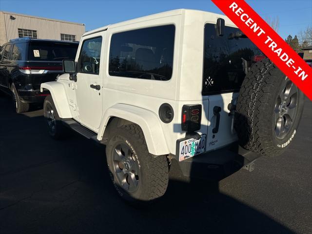 used 2018 Jeep Wrangler JK car, priced at $21,995