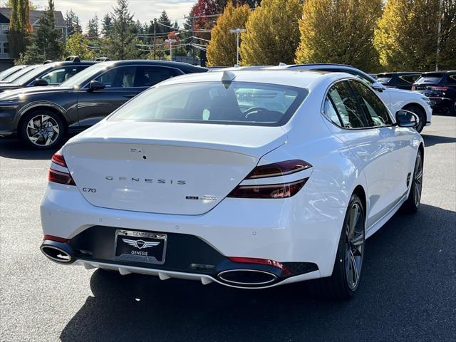 new 2025 Genesis G70 car, priced at $58,490