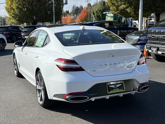 new 2025 Genesis G70 car, priced at $58,490