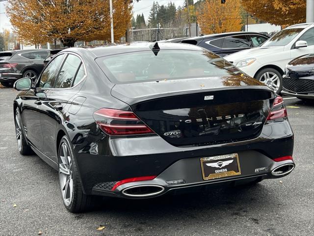 new 2025 Genesis G70 car, priced at $59,240