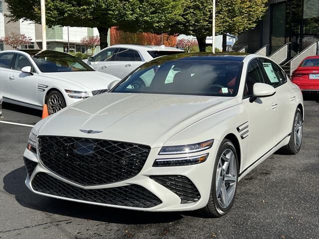 new 2025 Genesis G80 car, priced at $70,850