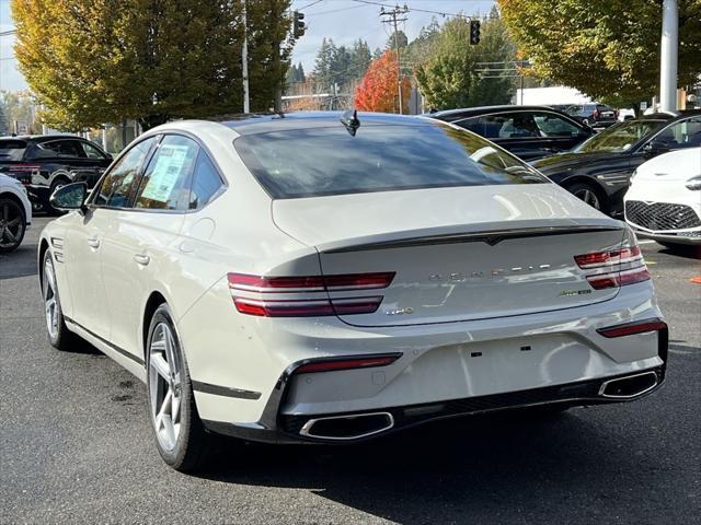 new 2025 Genesis G80 car, priced at $70,850