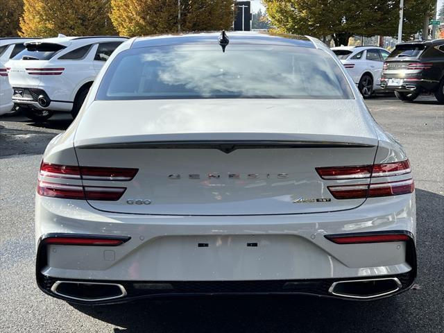 new 2025 Genesis G80 car, priced at $70,850