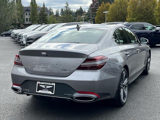 new 2025 Genesis G70 car, priced at $59,195