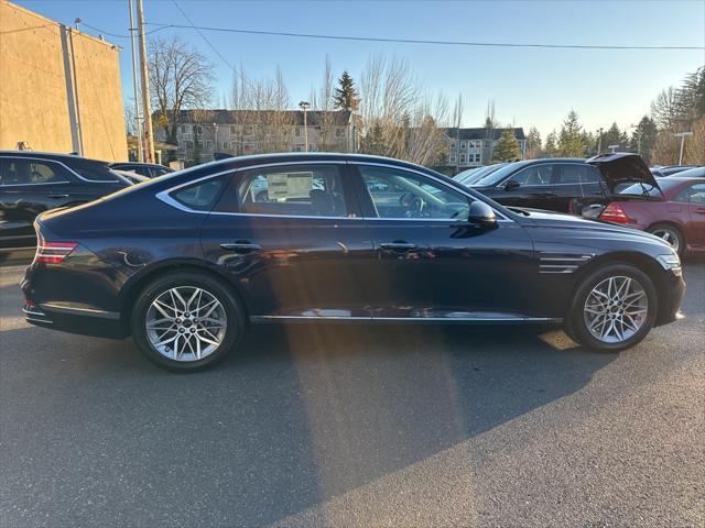 new 2025 Genesis G80 car, priced at $59,130