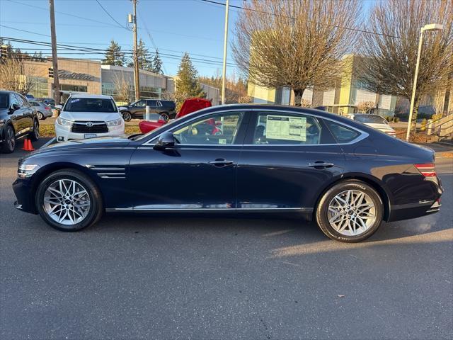 new 2025 Genesis G80 car, priced at $59,130