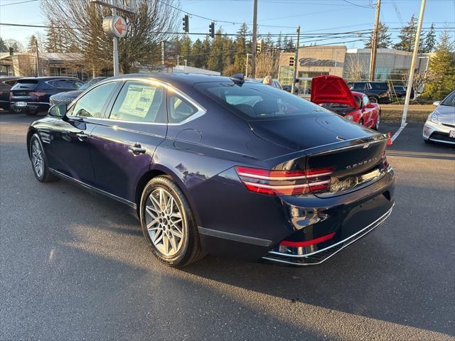 new 2025 Genesis G80 car, priced at $59,130