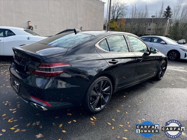 used 2023 Genesis G70 car, priced at $36,995